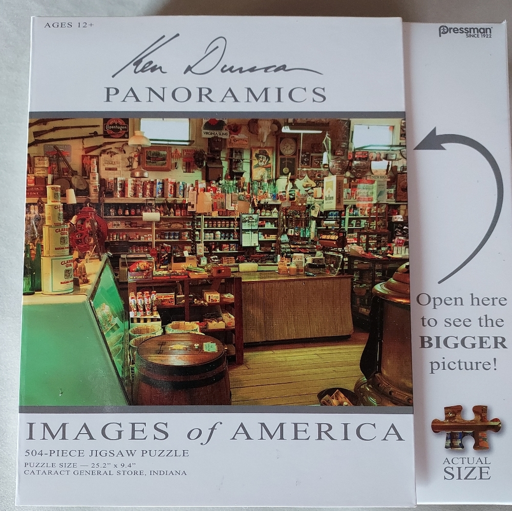 General Store Panoramic Puzzle Ken Duncan - 504 pieces